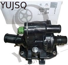 comprar PEUGEOT 206 307 El refrigerante del motor termostato 1336V6 9654393880 Fabricación en línea